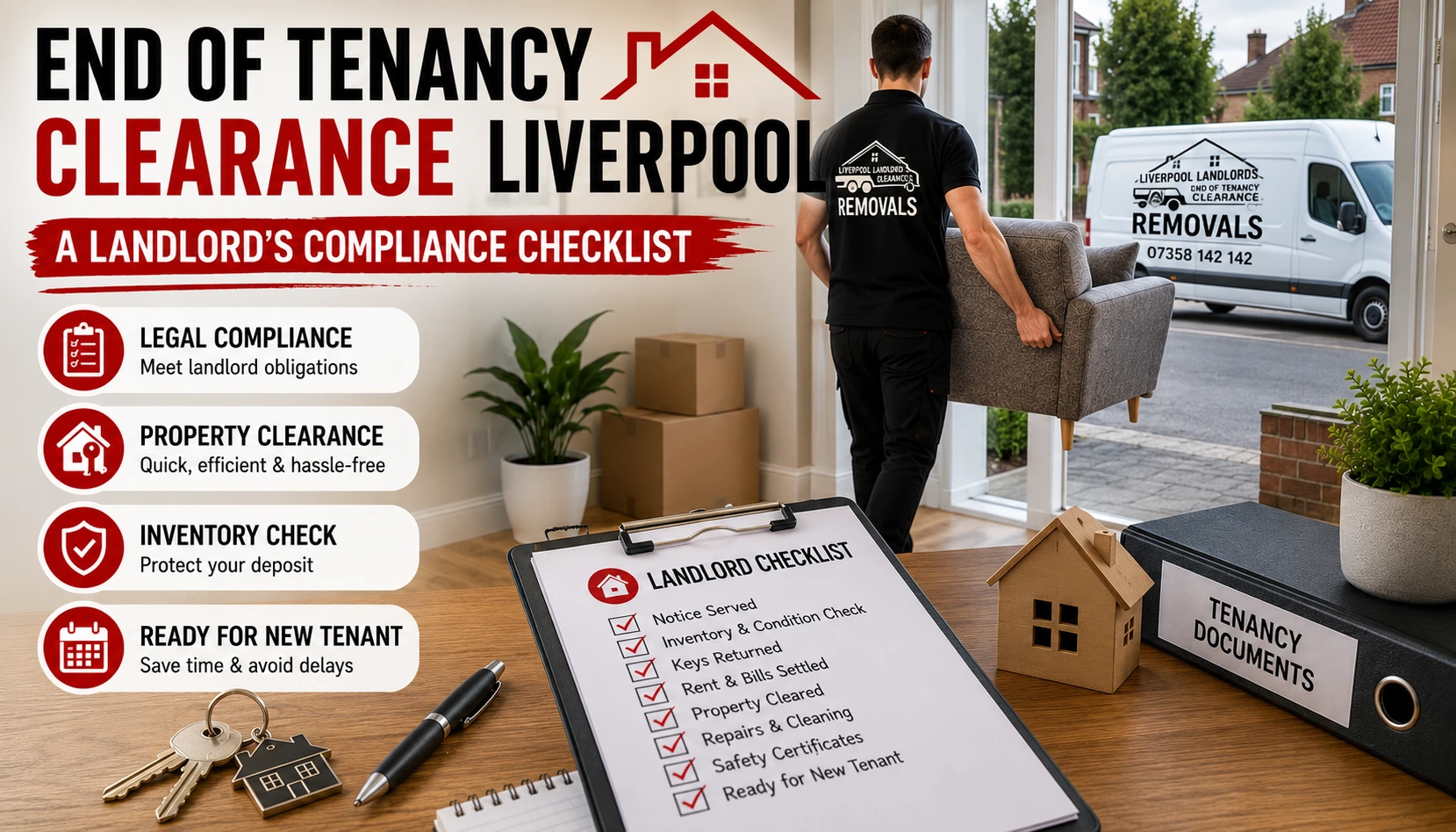 End of Tenancy Clearance Liverpool: A Landlord’s Compliance Checklist